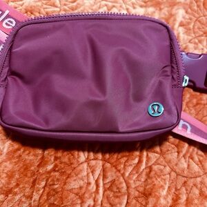 Lululemon Dark Pink Belt Bag